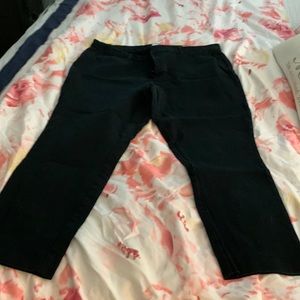 Cute black pixie pants